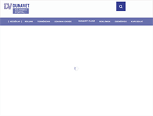 Tablet Screenshot of dunavet.hu